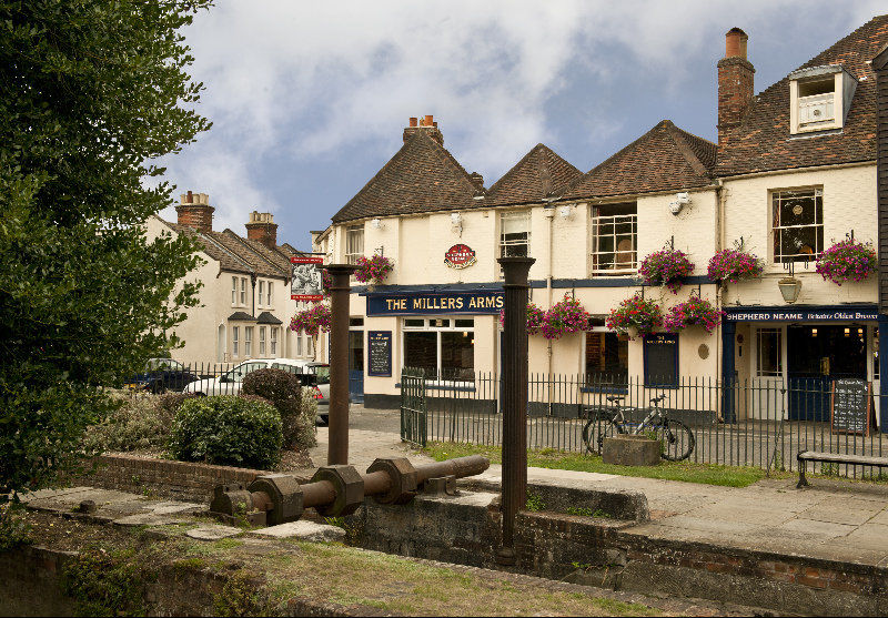 The Millers Arms Inn Canterbury Exteriör bild